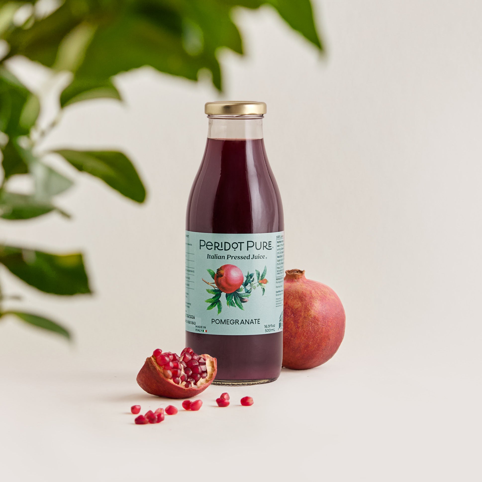 Peridot Pure Pomegranate Italian Pressed Juice 16.9 fl oz