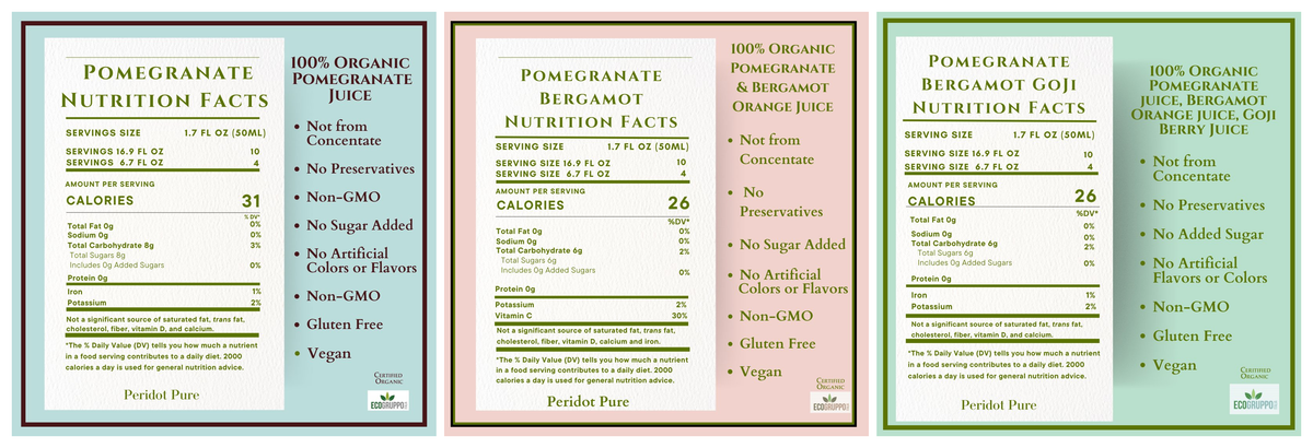 The Trio – Nutrition Facts